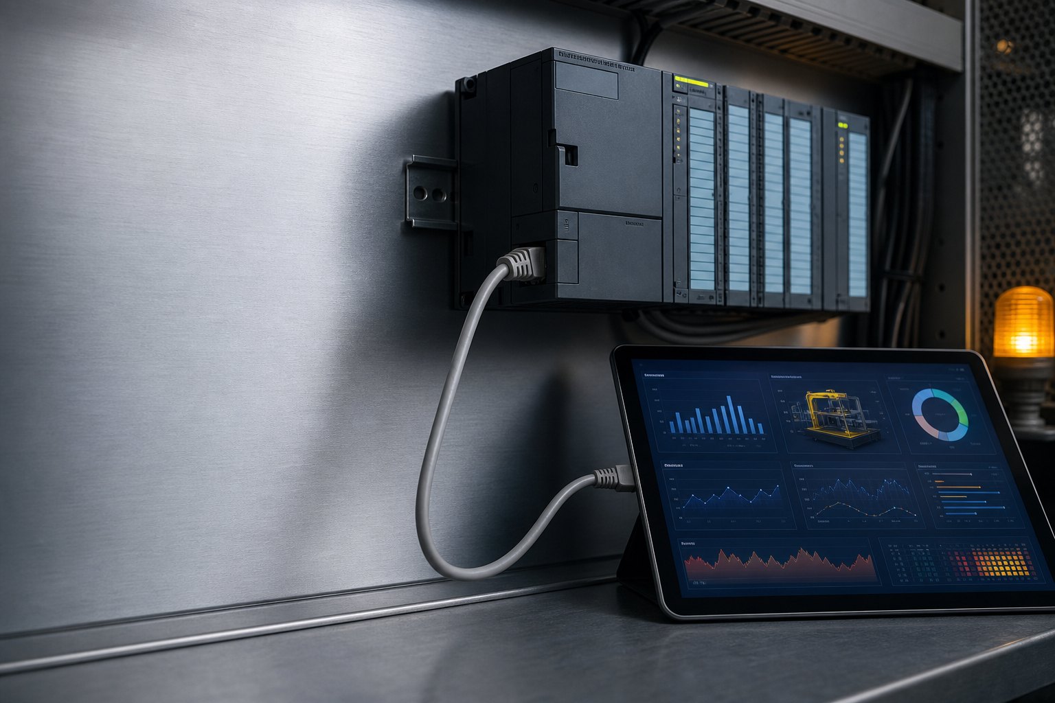 Automating Downtime Logs: Linking Machine PLCs to Sage ERP